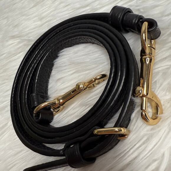 COACH Black Gold Replacement Strap - Picture 4 of 5